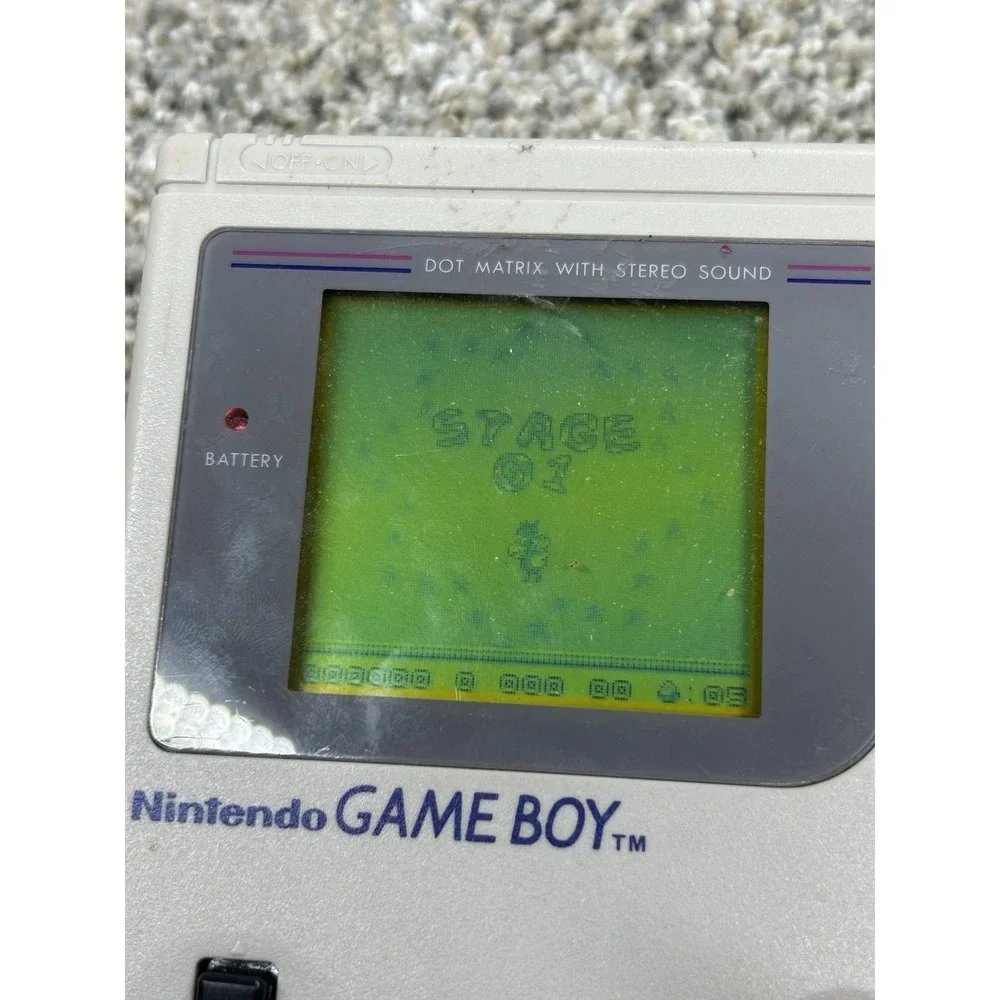 Gameboy Alfred Chicken Cartridge Nintendo Game Manual Vintage